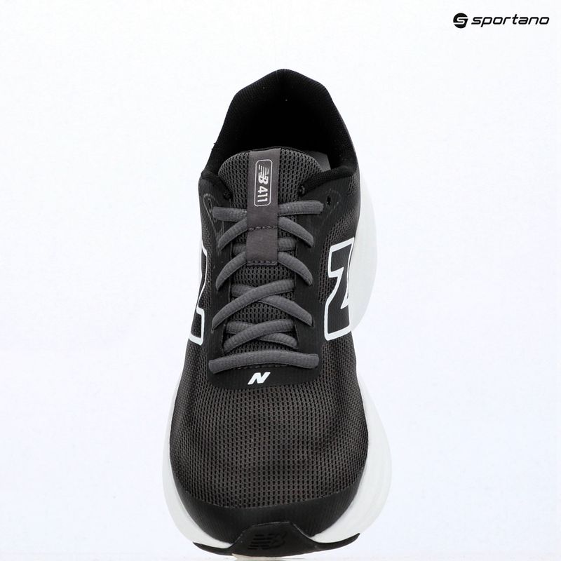 Men's running shoes New Balance 411's V4 black/white/magnet 8