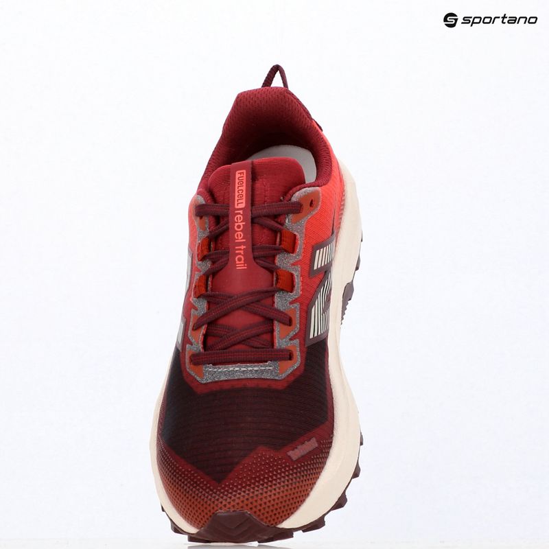 Women's running shoes New Balance Rebel V1 podium red/neo flame 9