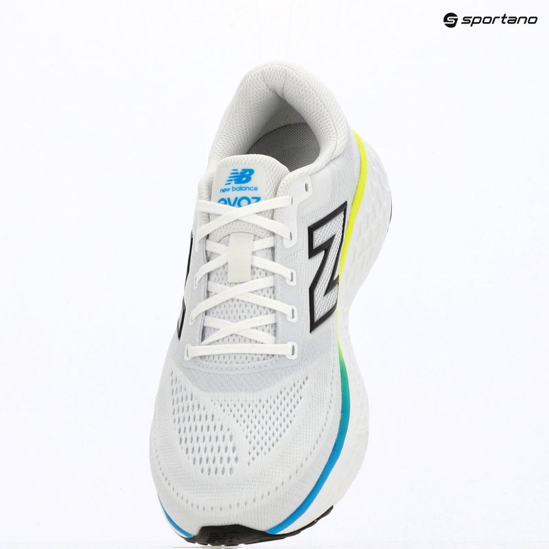 Men's running shoes New Balance Fresh Foam Evoz V4 white/black/altitude 7