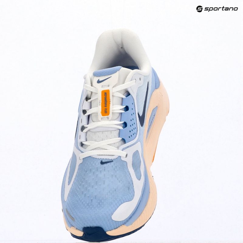 Women's running shoes Nike Structure Plus white/aluminum/sundial/mystic navy 10