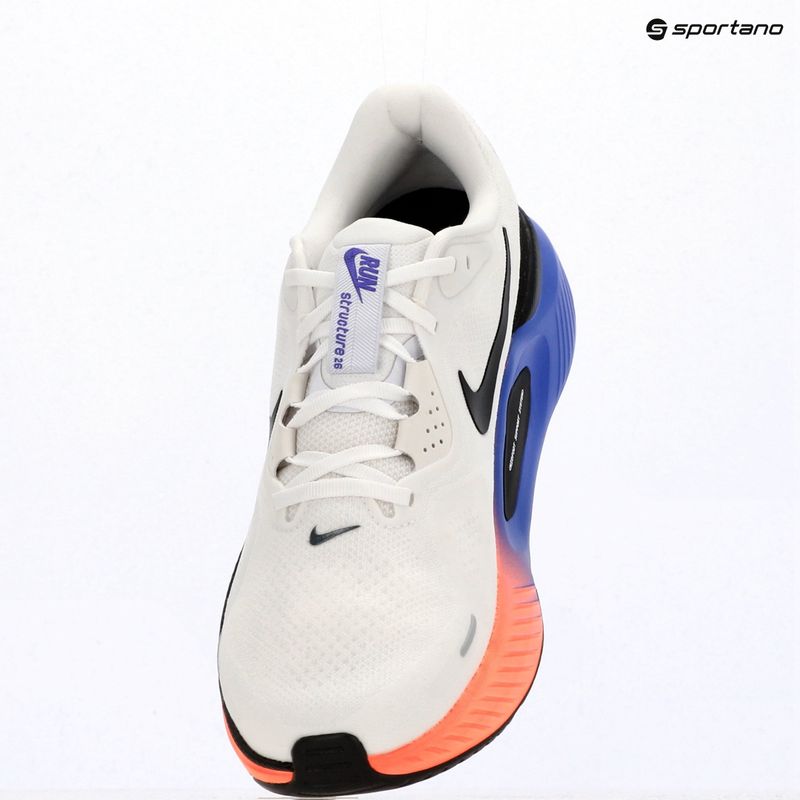 Men's running shoes Nike Structure 26 white/atomic pink/racer blue/black 10