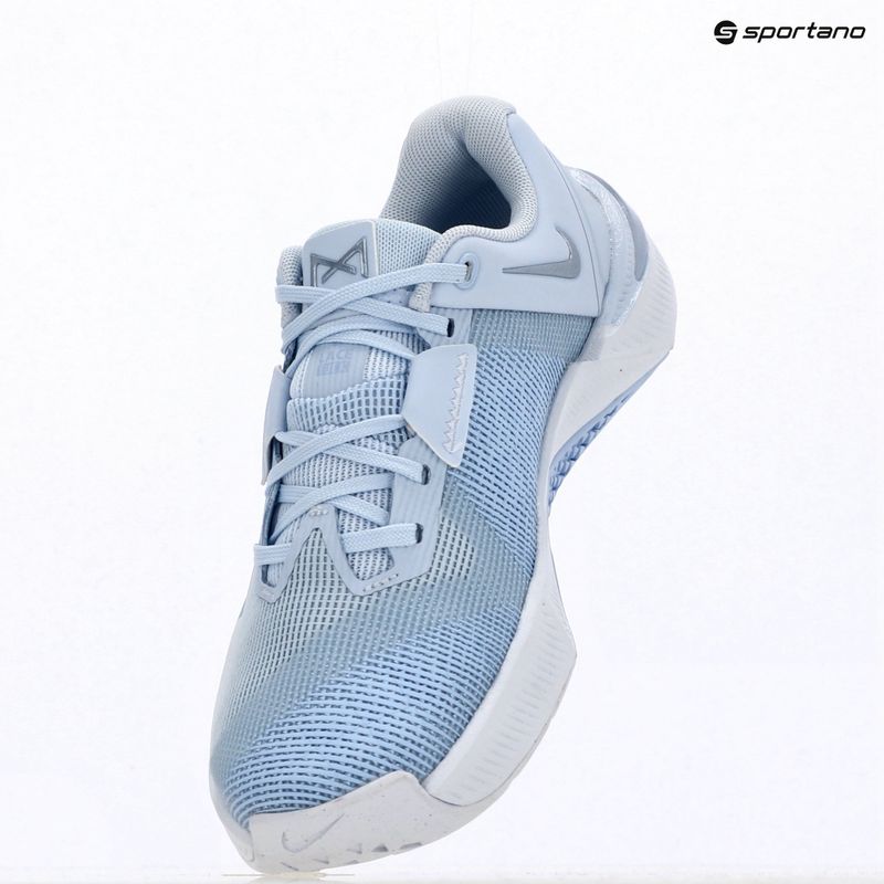 Women's training shoes Nike Metcon 10 hydrogen blue/aluminum/hydrogen blue 9