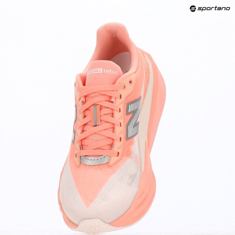 Women's running shoes New Balance FuelCell Rebel V5 pink lemonade/pink salt 7