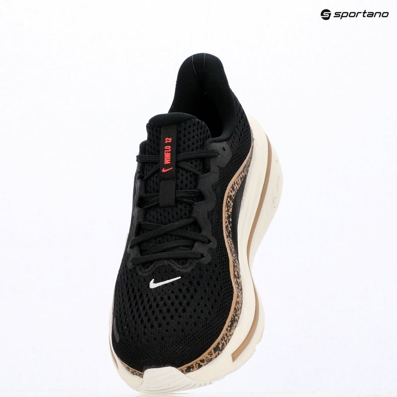 Women's running shoes Nike Winflo 12 black/british khaki/fusion red/sail 8