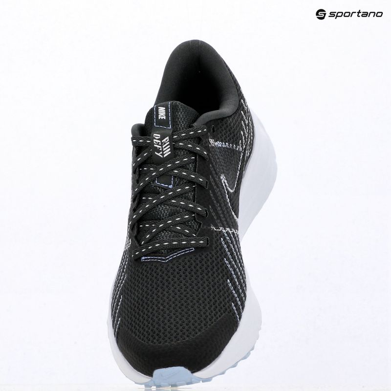 Women's running shoes Nike Run Defy dark smoke grey/aluminum/white 10