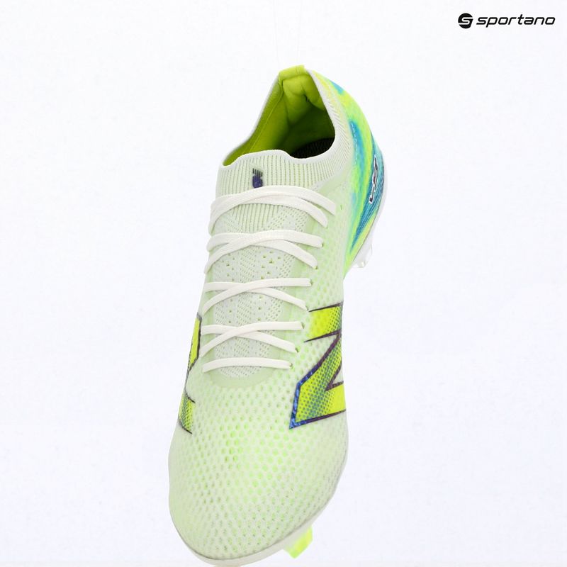 Football boots New Balance Furon Elite V9 FG white/alkaline green 6