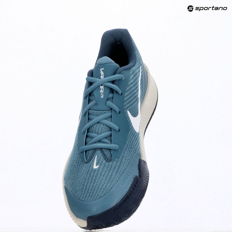 Men's tennis shoes Nike Vapor Lite 3 Clay smokey blue/light bone/new slate/white 10
