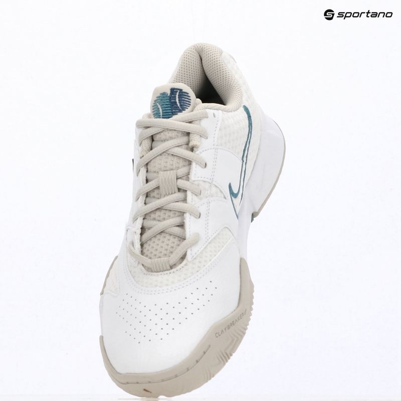 Men's tennis shoes Nike Court Lite 4 White/Light Bone/New Slate/Smokey Blue 10