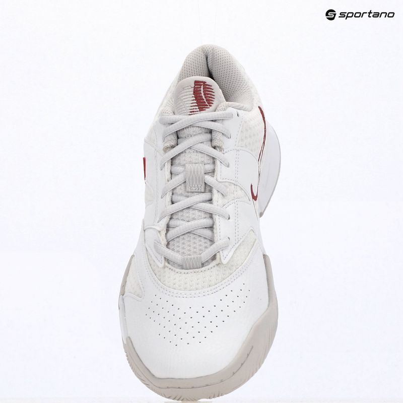 Women's tennis shoes Nike Court Lite 4 White/Vast Grey/Pink Smoke 10