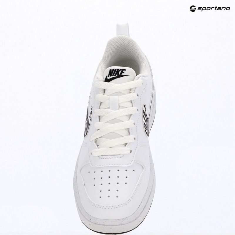Children's shoes Nike Court Borough Low white/black 10