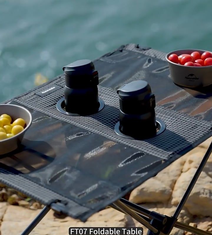 Naturehike Folding Camping Table FT07 black 7