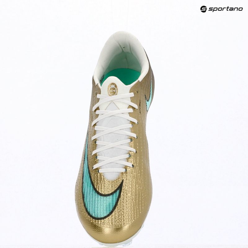 Men's football boots Nike Mercurial Superfly 11 Elite "Kylian Mbappé" metallic gold/green glow 9