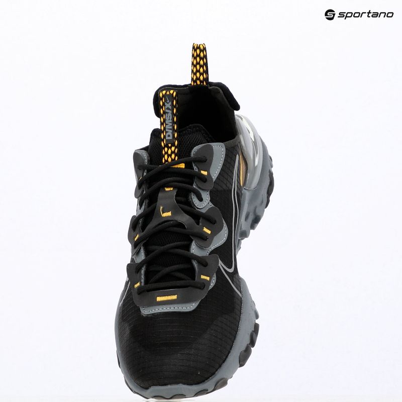 Men's shoes Nike React Vision Black/Laser Orange/Cool Grey 13