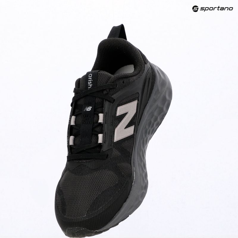 Women's running shoes New Balance Fresh Foam Arishi V4 black/black cement/truffle metallic 9