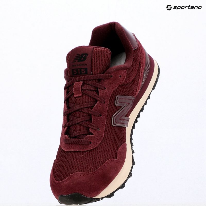 Women's shoes New Balance Classic 515's V3 mulled wine/mulled wine/angora 9