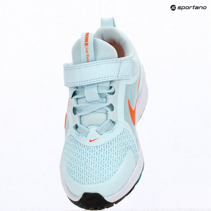 Children's shoes Nike Star Runner 5 glacier blue/energy/black/total orange 8
