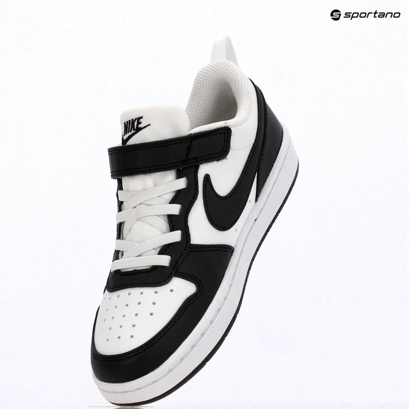 Children's shoes Nike Court Borough Low Recraft white/black 8