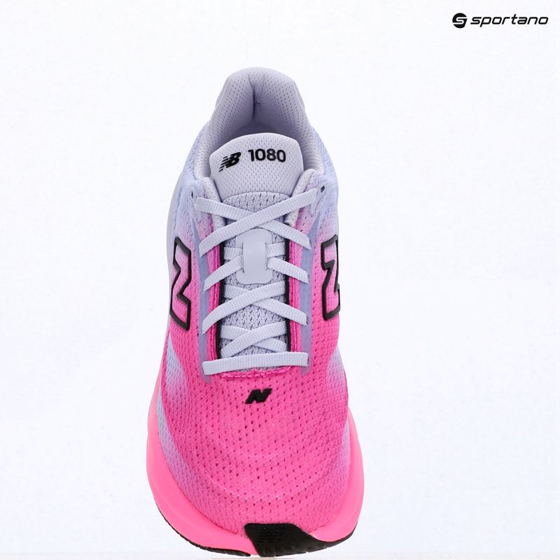 Women's running shoes New Balance 1080's V15 smoked violet/pink heat/black 7