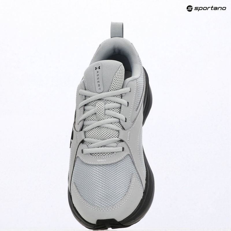 Men's running shoes Under Armour Assert 11 mod gray/mod gray/black 6