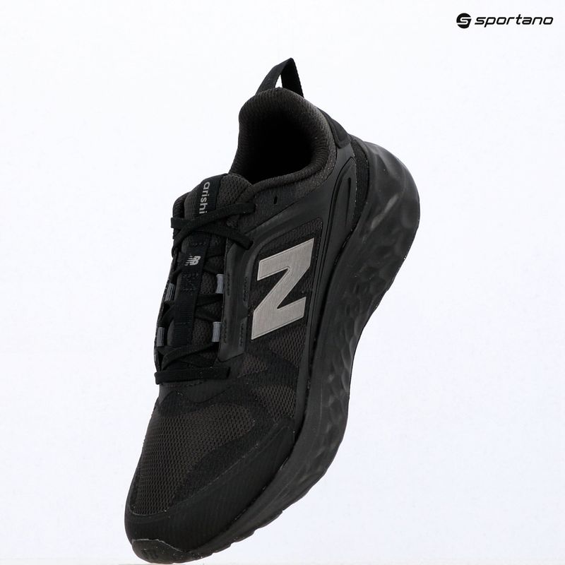 Men's running shoes New Balance Fresh Foam Arishi V4 black cement/black/dark silver metallic 9