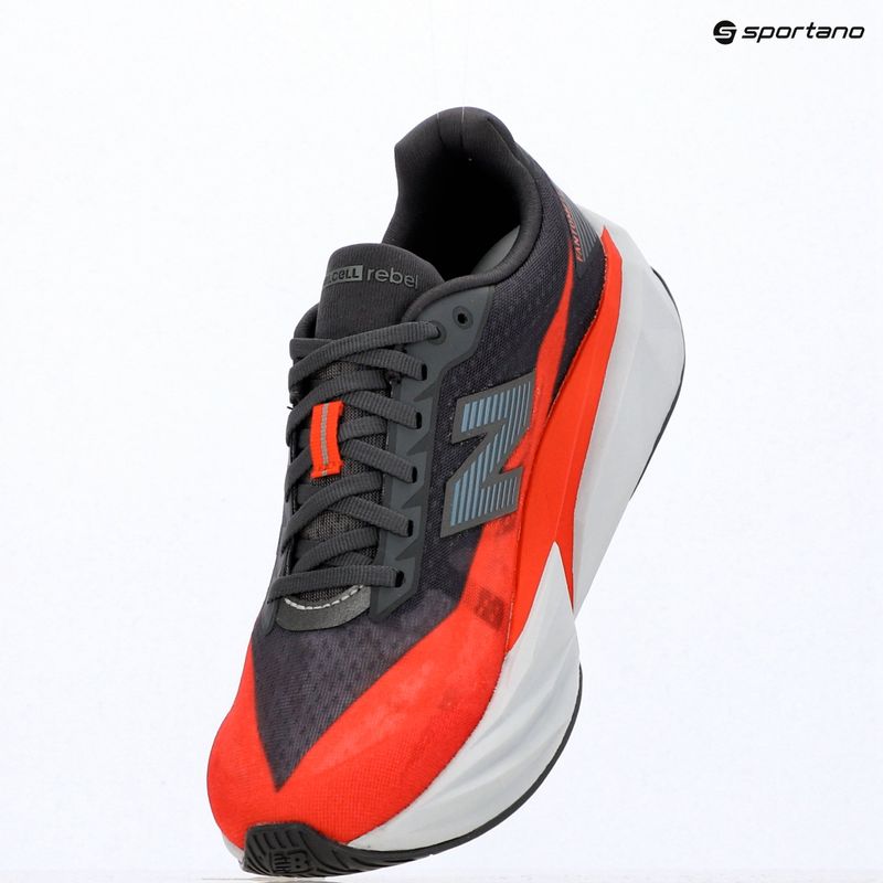 Men's running shoes New Balance FuelCell Rebel V5 neo Ffame/magnet 7