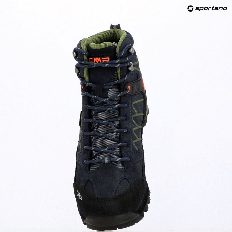 Men's trekking boots CMP Moon Mid Wp b.blue/torba 3