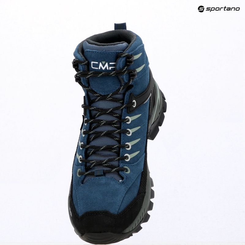 Men's trekking boots CMP Rigel 2.0 Mid Waterproof avio/salvia 10