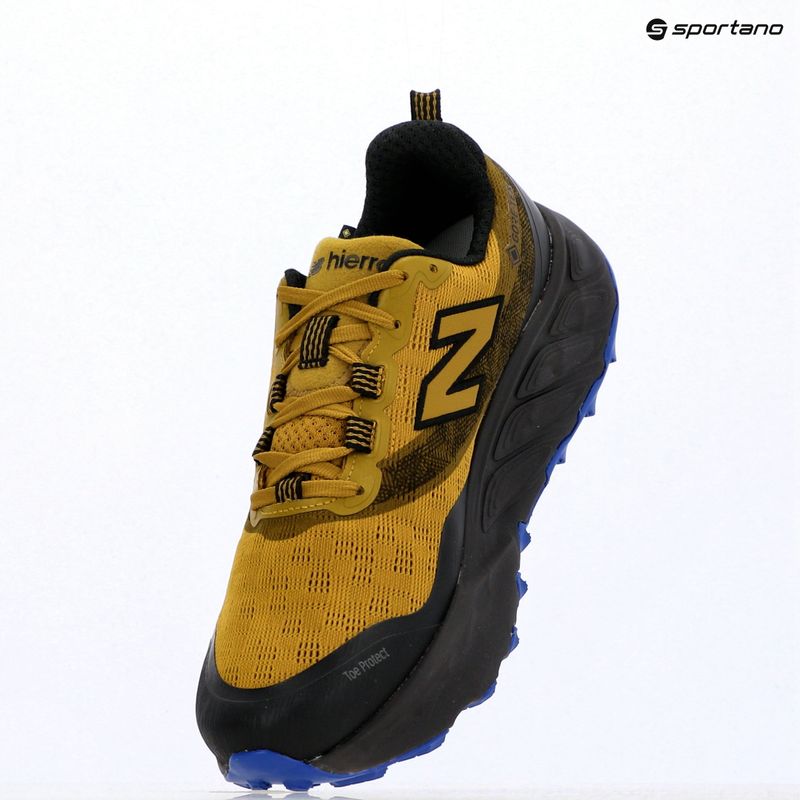 Men's running shoes New Balance Fresh Foam Hierro V9 Basil Oil/Black 9