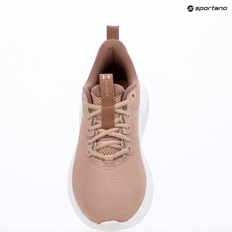 Women's running shoes Under Armour Phade RN 4 bashful pink/deep almond/apex pink 14