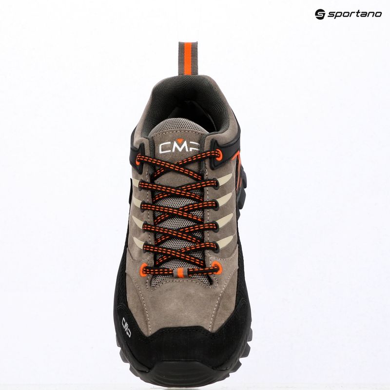 Men's trekking boots CMP Rigel 2.0 Low Waterproof deserto/flame 10