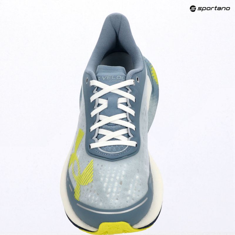 Men's running shoes Under Armour Velociti Distance blue wind/blue fog/flash light 14