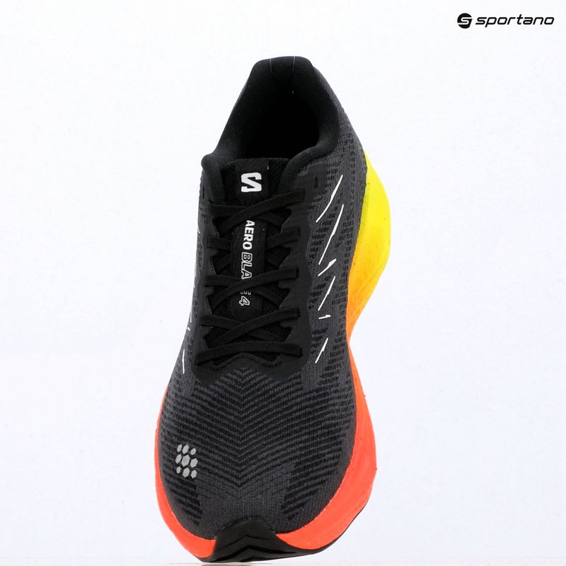 Men's running shoes Salomon Aero Blaze 4 black/white 15