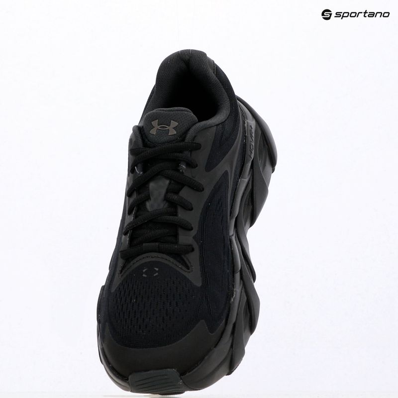 Men's running shoes Under Armour Halo Runner 2 Black/Anthracite/Metallic Black 14