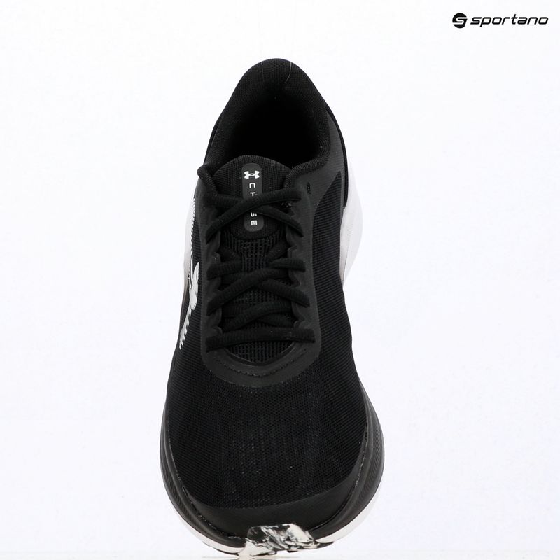 Men's running shoes Under Armour Chase black/black/white 14