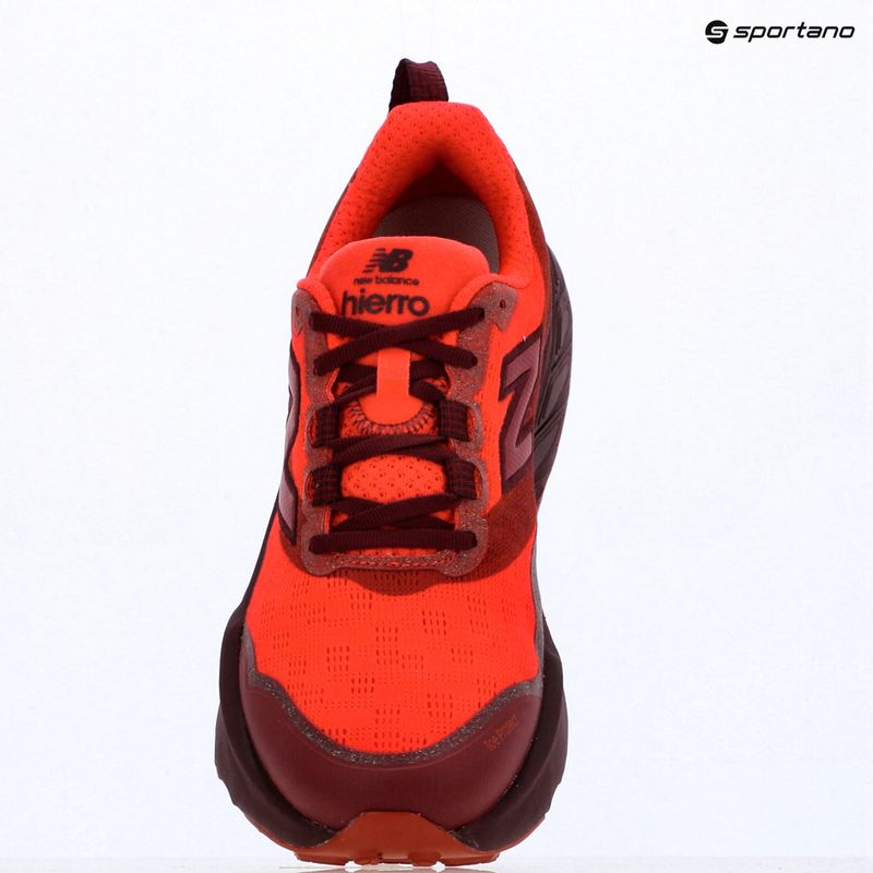 Men's running shoes New Balance Fresh Foam Hierro V9 neo flame/mulled wine 14