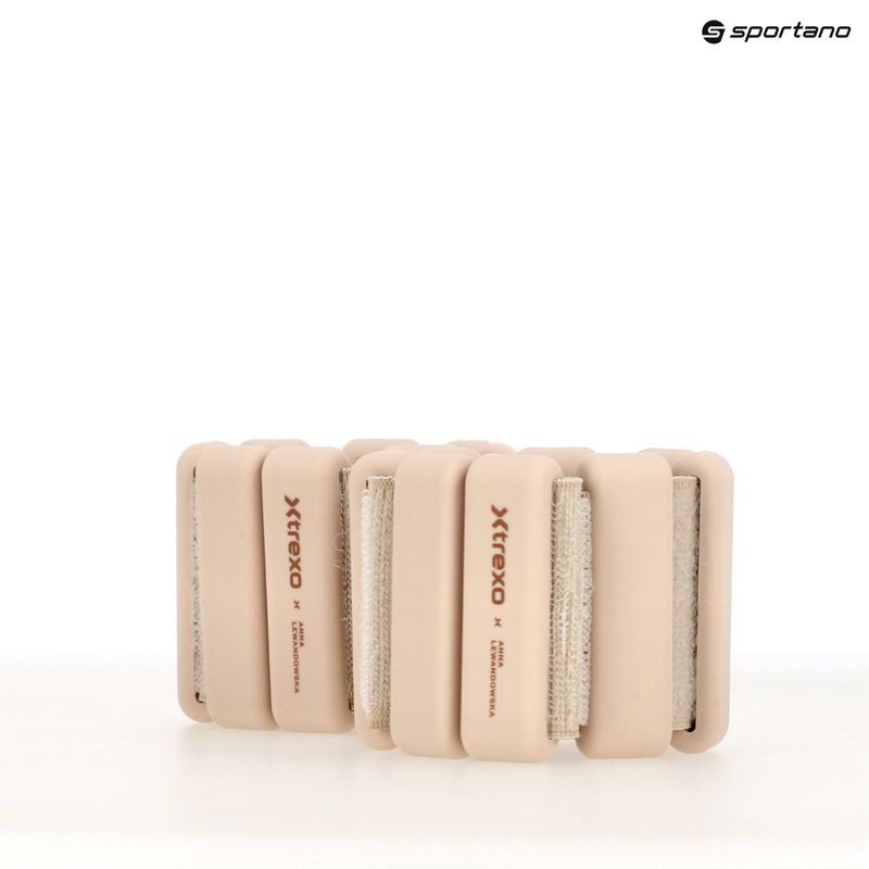 Ankle and wrist weights XTREXO x Anna Lewandowska Bangles 205 Beige 12