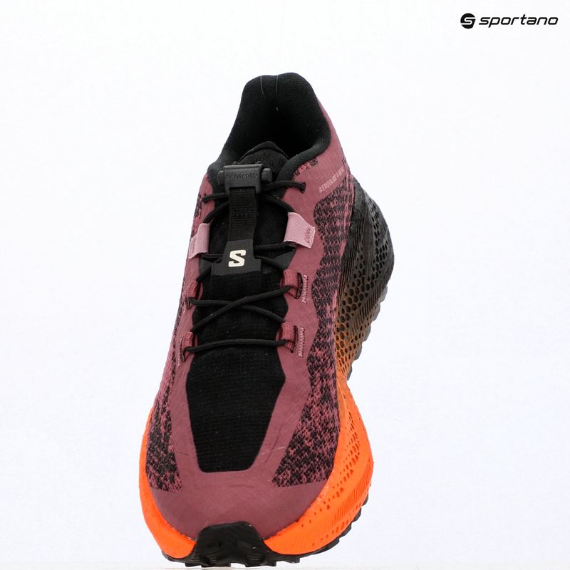 Women's running shoes Salomon Aero Glide 4 GRVL nocturne/black 15