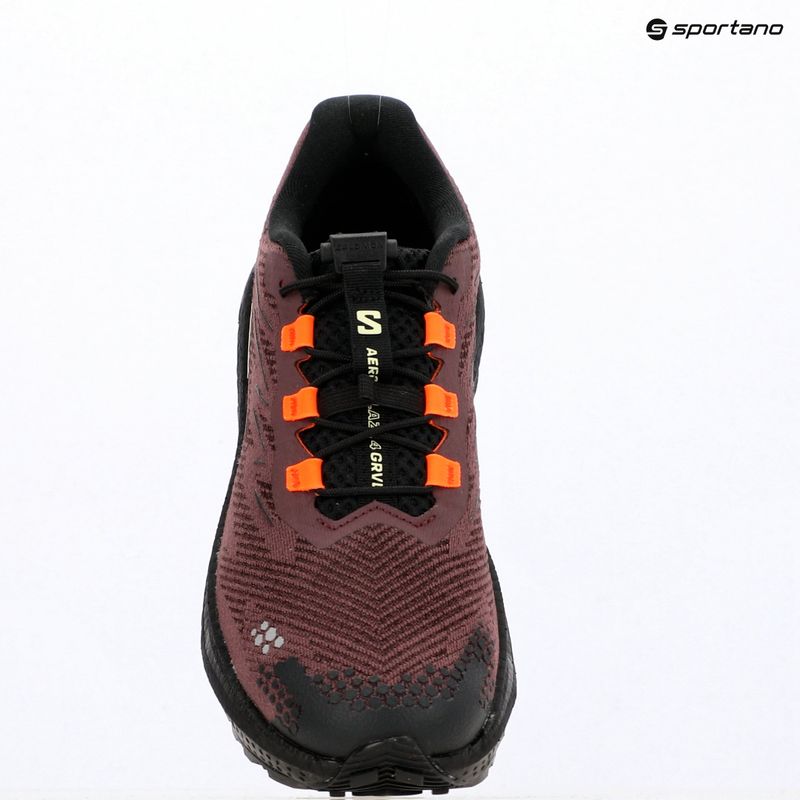 Women's running shoes Salomon Aero Blaze 4 GRVL huckleberry/black 15