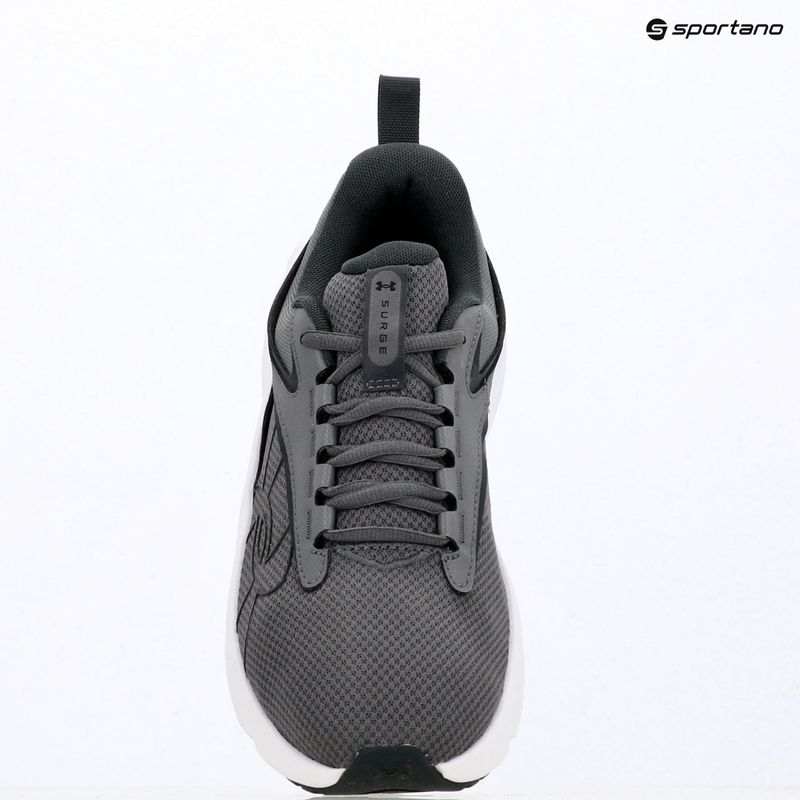 Men's running shoes Under Armour Surge 5 castlerock/white/black 6