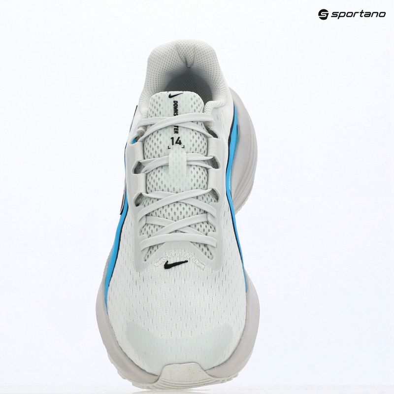 Men's running shoes Nike Downshifter 14 off white/light current blue/black 6