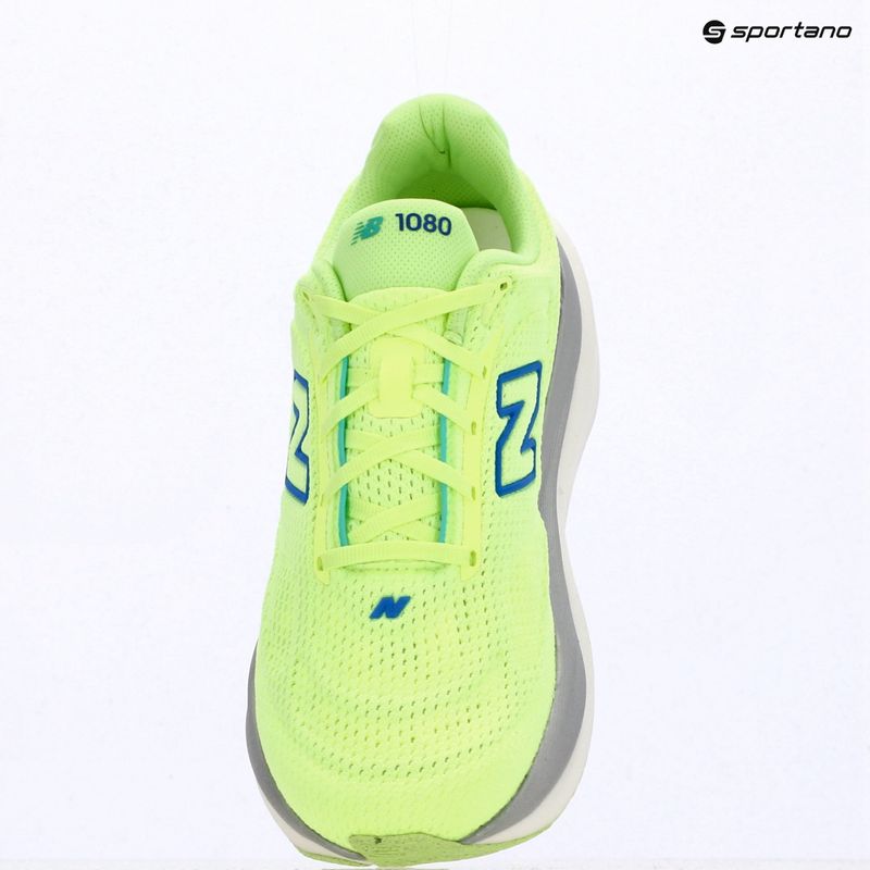 Men's running shoes New Balance 1080'S V15 afterglow/blue bird/silver metallic 21