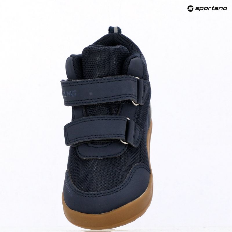 Children's barefoot shoes Viking Alv Barefoot Mid 2V Waterproof navy 21