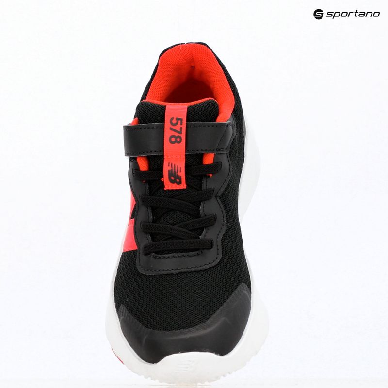 Children's shoes New Balance 578's V1 black/neo flame 14