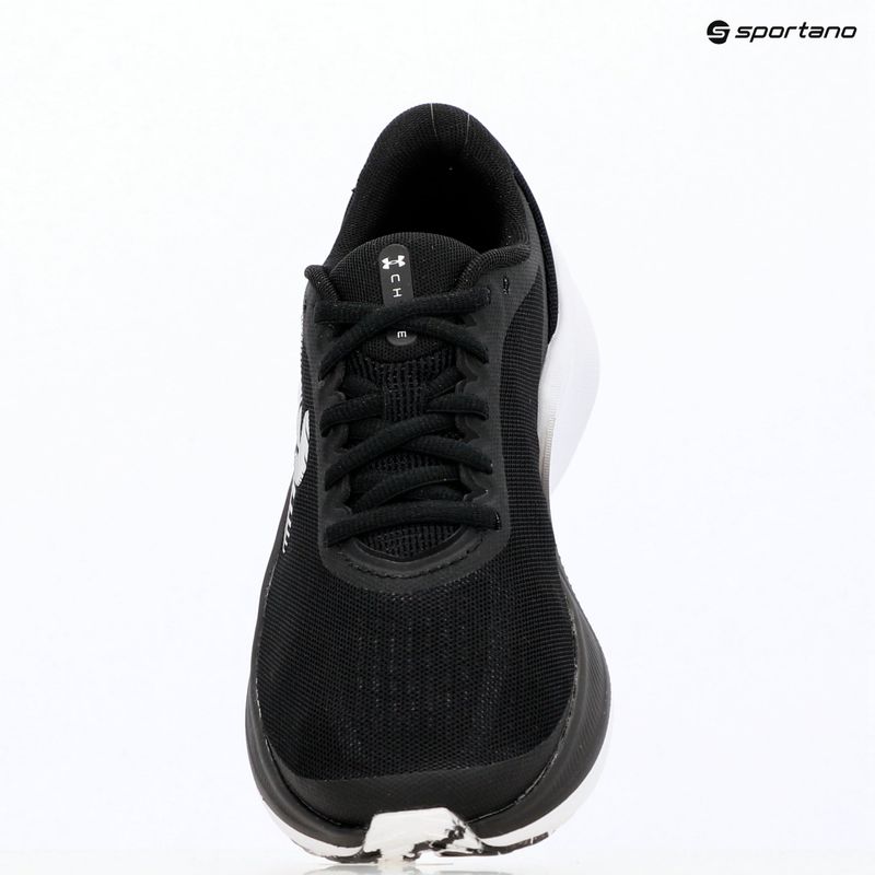 Women's running shoes Under Armour Chase black/black/white 14