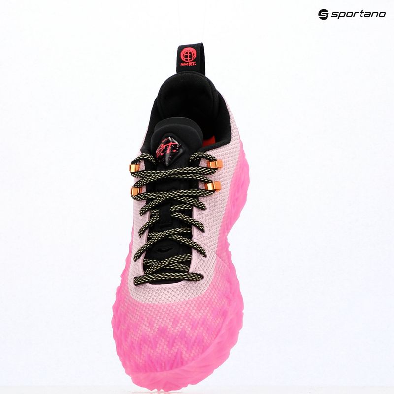 Men's basketball shoes Nike S.T. Charge pink foam/pink spell/soft yellow 9