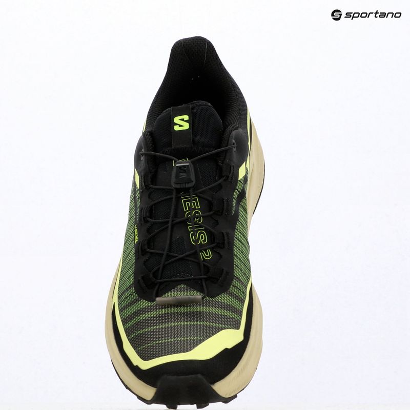 Men's running shoes Salomon Genesis 2 sunny lime/black 10