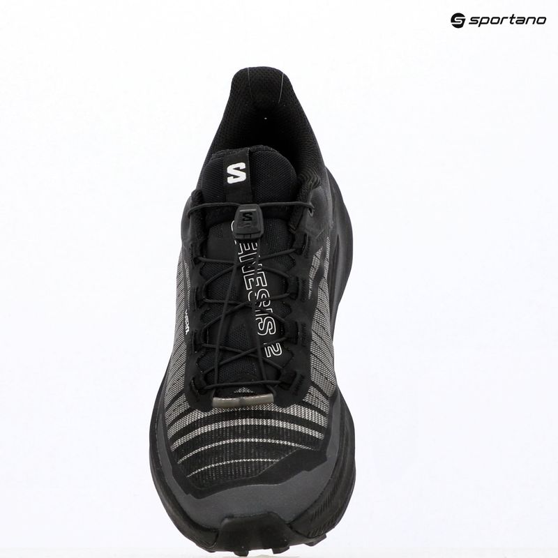 Men's running shoes Salomon Genesis 2 black/black 9