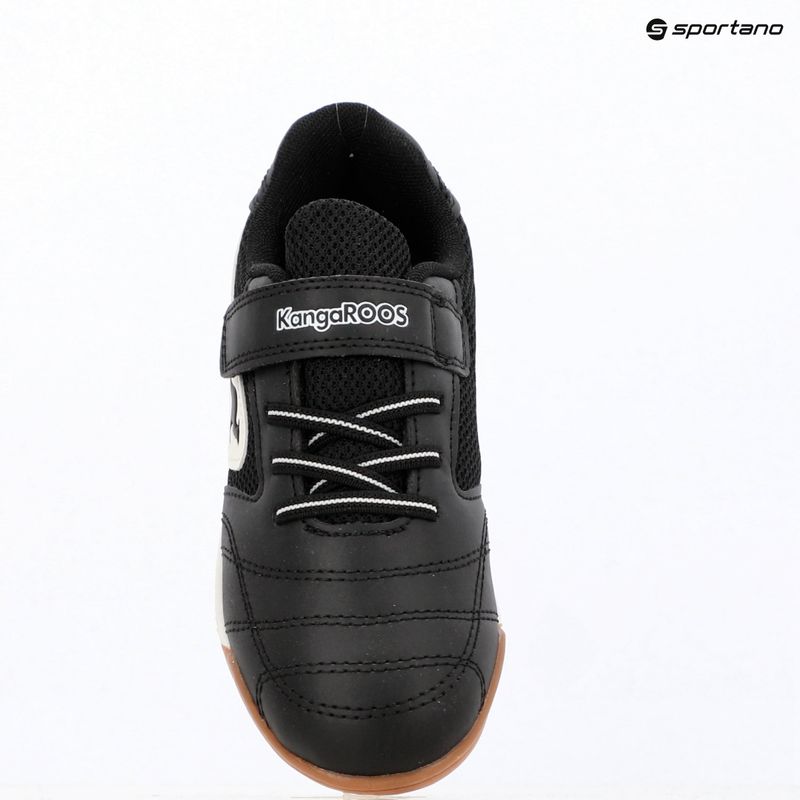 Children's shoes KangaROOS K-Braceyard EV jet black/white 3