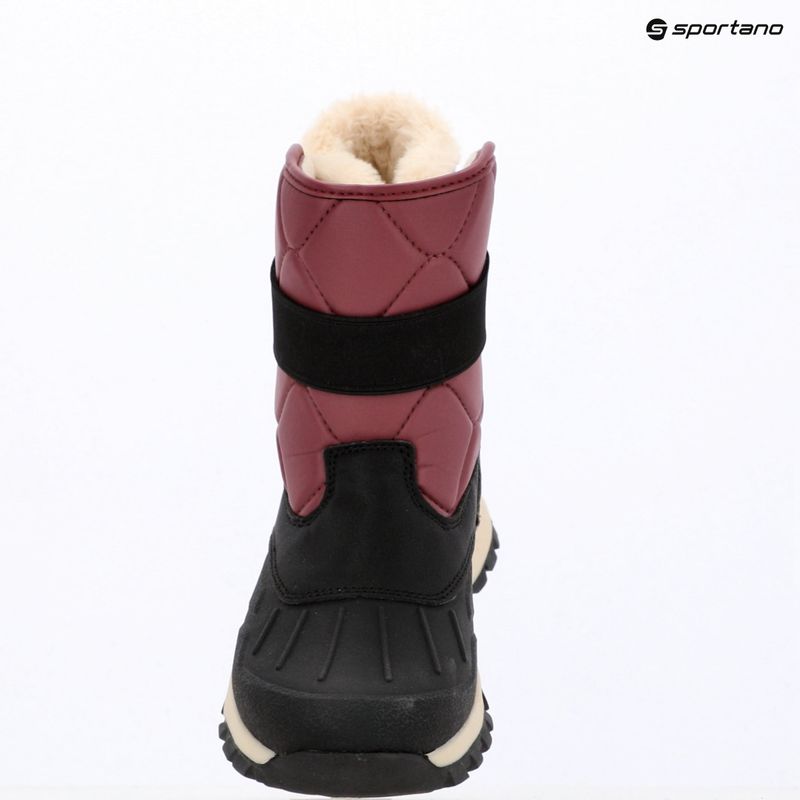 Children's snow boots KADVA Andes WP JR burgundy 16