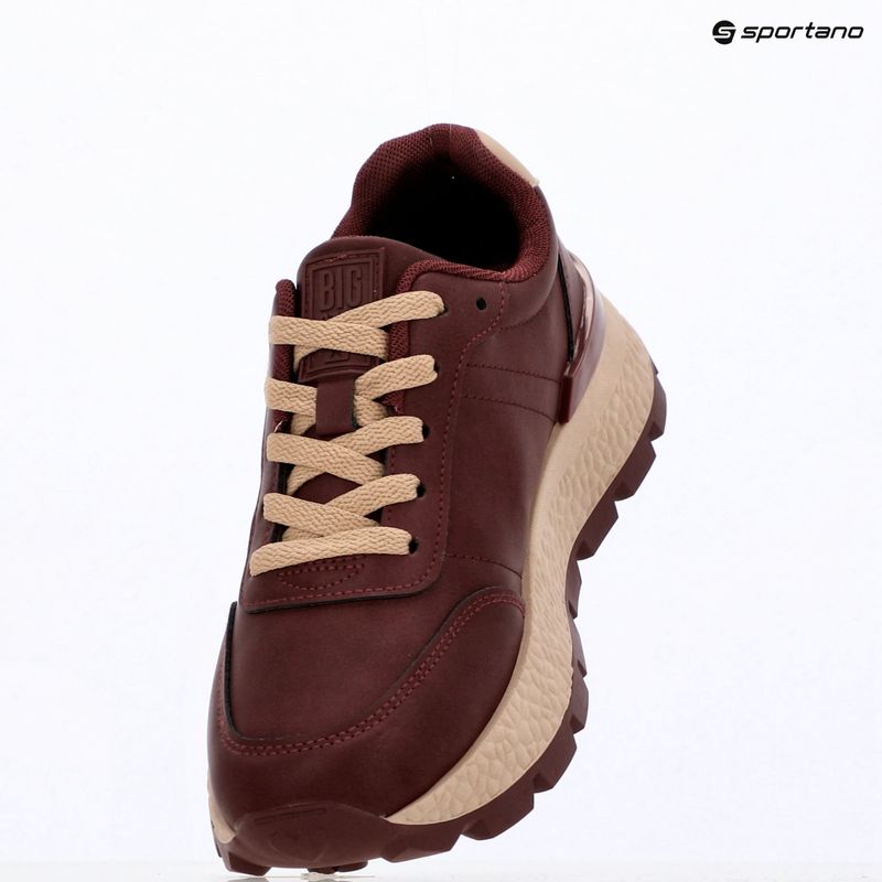 Women's shoes BIG STAR UU274041 burgundy 9